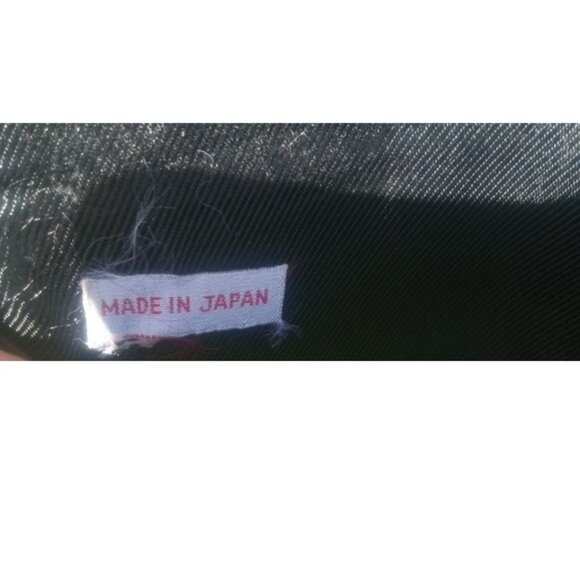 Vintage Elegant Black Beaded Clutch - Picture 2 of 4